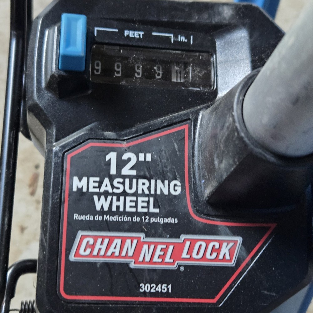 Channel Lock 12in Measuring Wheel
