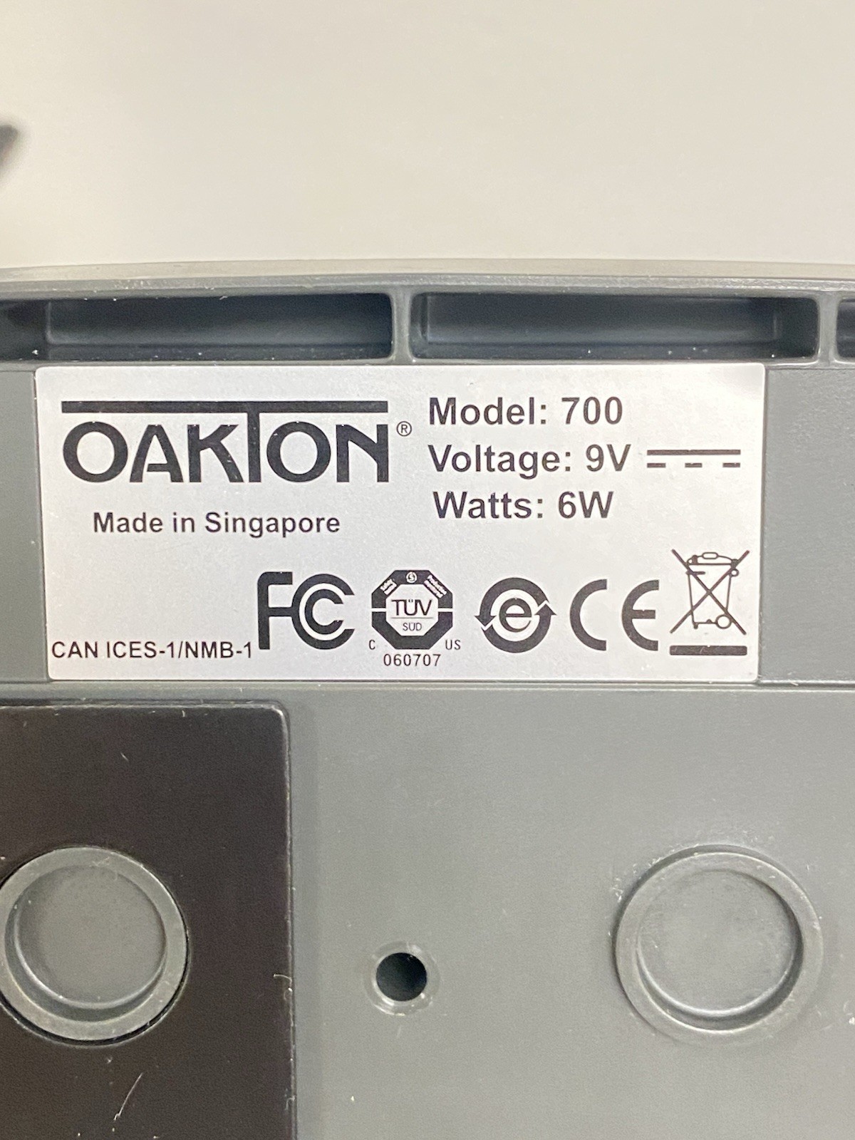 Oakton pH Model 700 Meter with Probe Stand Used, No Probe