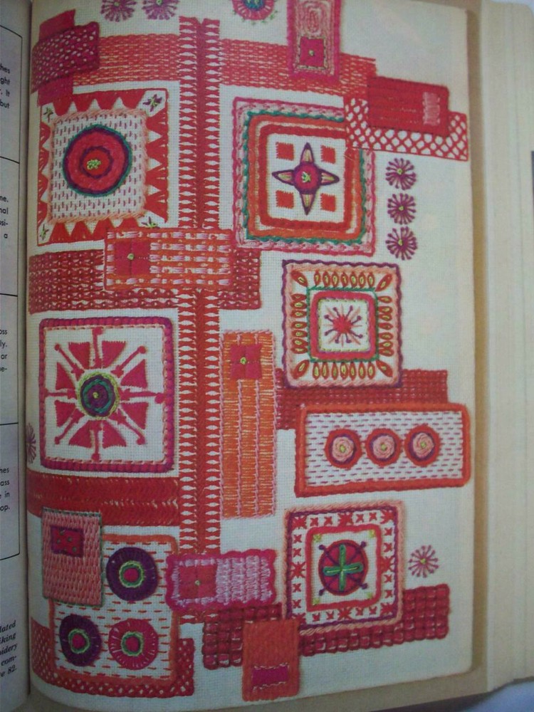 VTG McCall's Needlework & Embroidery Encyclopedia stitches techniques patterns