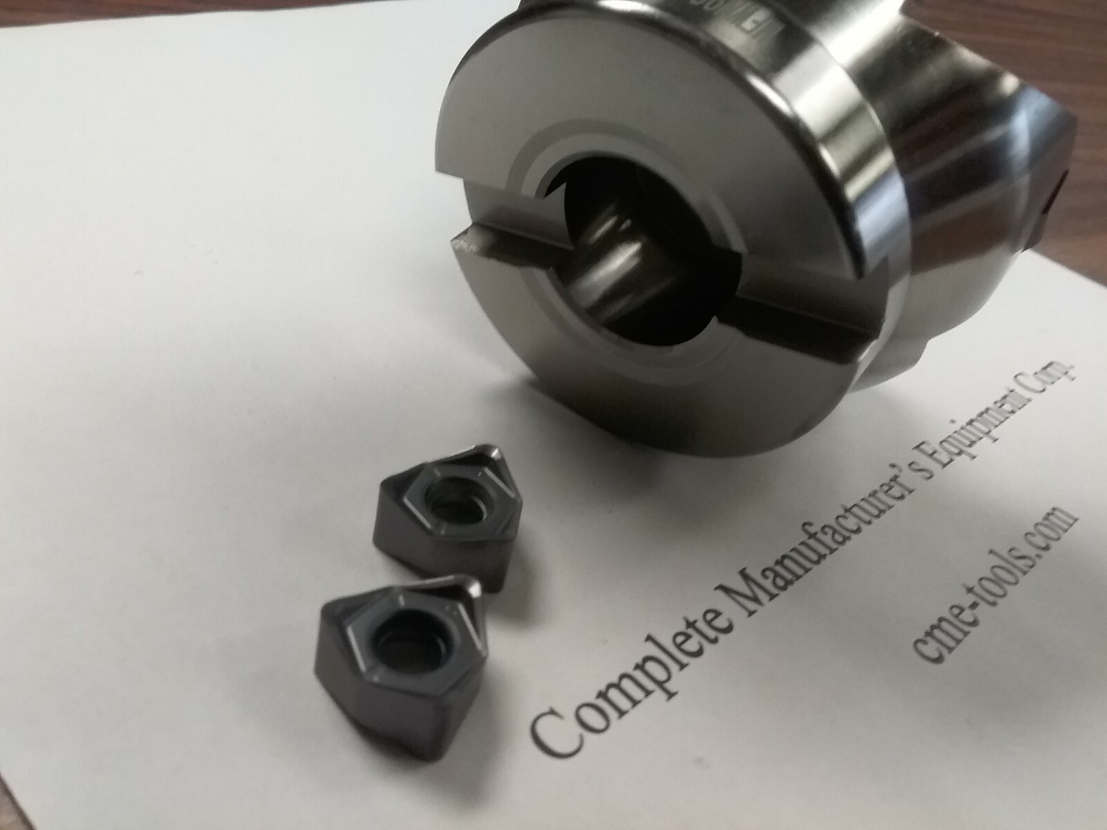 3" 90 degree MFWN90 face mill, w. Kyocera WNMG080616 Extra 10 inserts 506-WNMG3