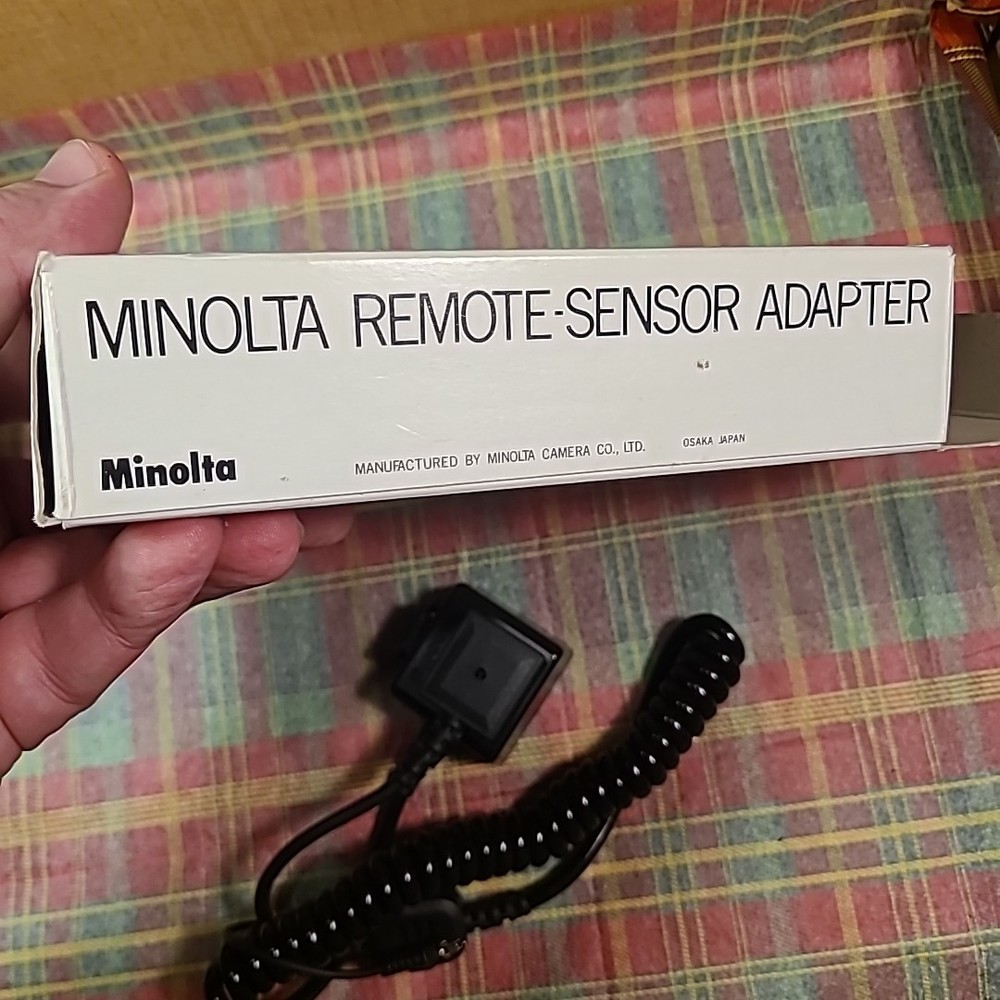 MINOLTA REMOTE SENSOR ADAPTER FOR ELECTRONIC FLASH 320X/320
