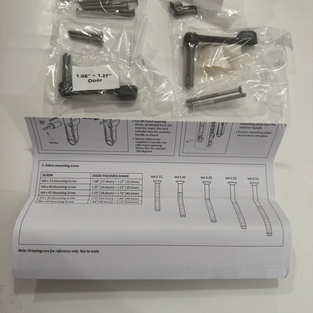 Assa Abloy Involute Handle Kit Interlock NOT COMPLETE!! E10