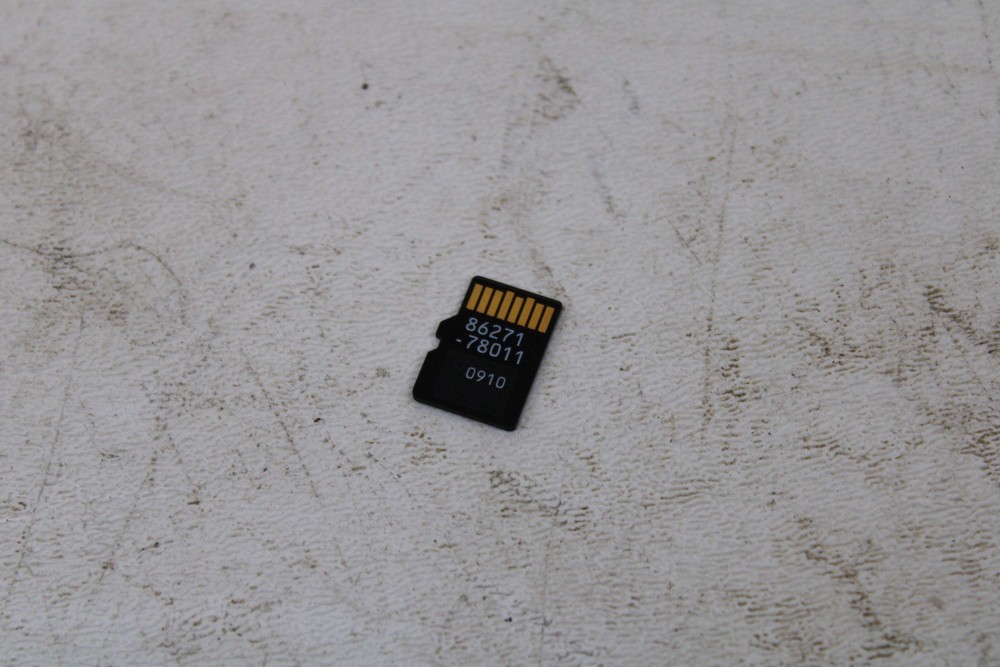 LEXUS NAVIGATION SYSTEM MICRO SD NAVIGATION CARD MAP 86271-78011 OEM