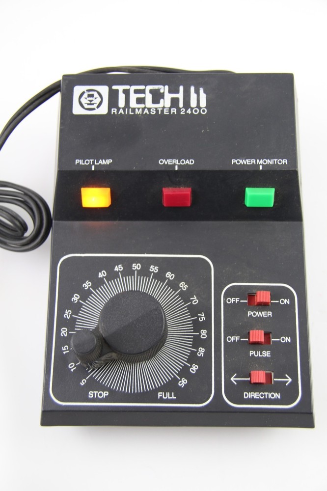 MRC Tech II Railmaster 2400 Model Train Controller Power Pack HO/N Scale
