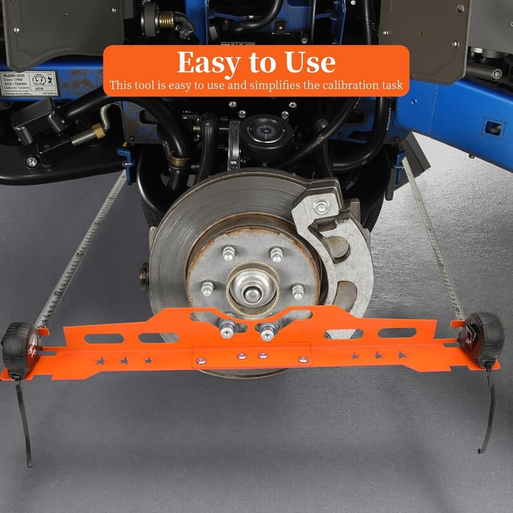 2 Pcs Toe Alignment Tool Plates, Wheel Alignment Tool Plate with 2Pcs Tape Me...