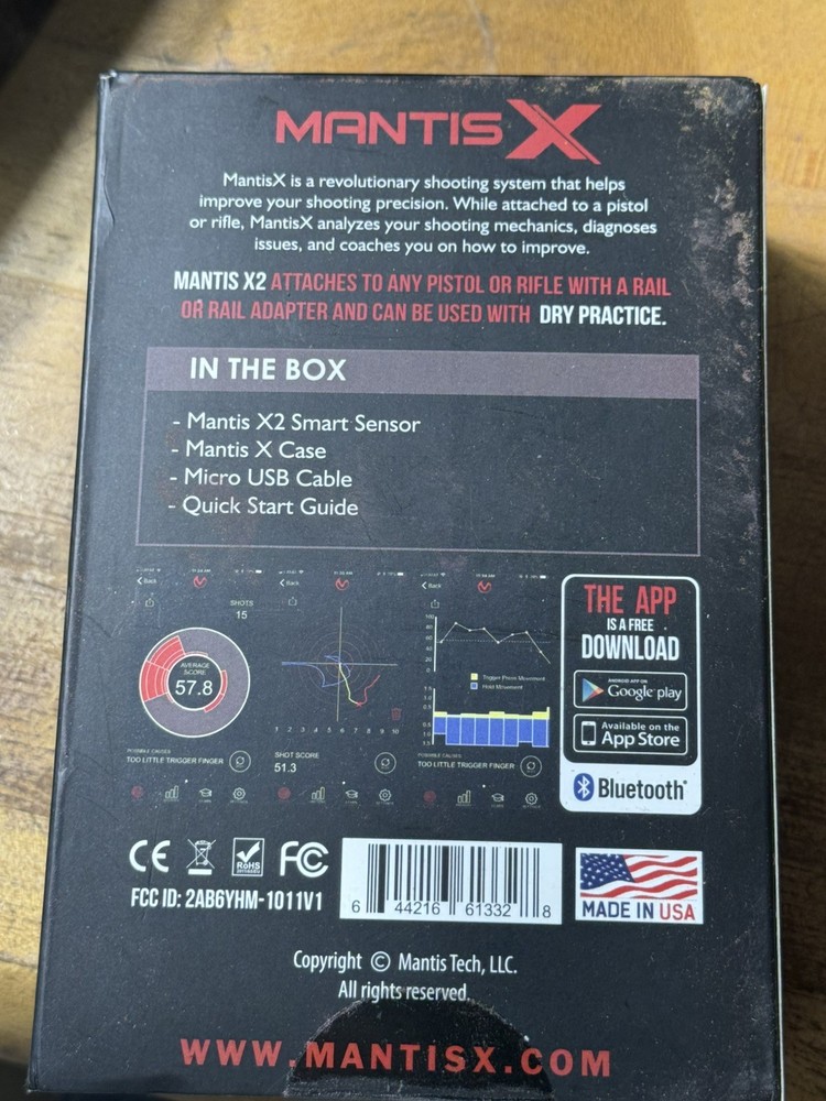 Mantis X2 Laser Training With Extras