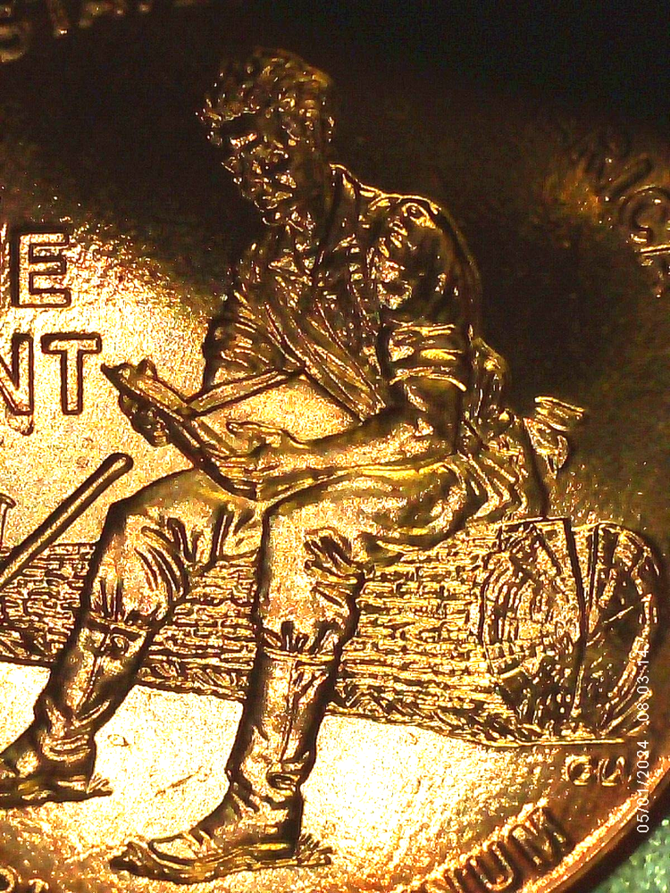 2009 P BU FY DOUBLED DIE REVERSE ERROR WDDR-008