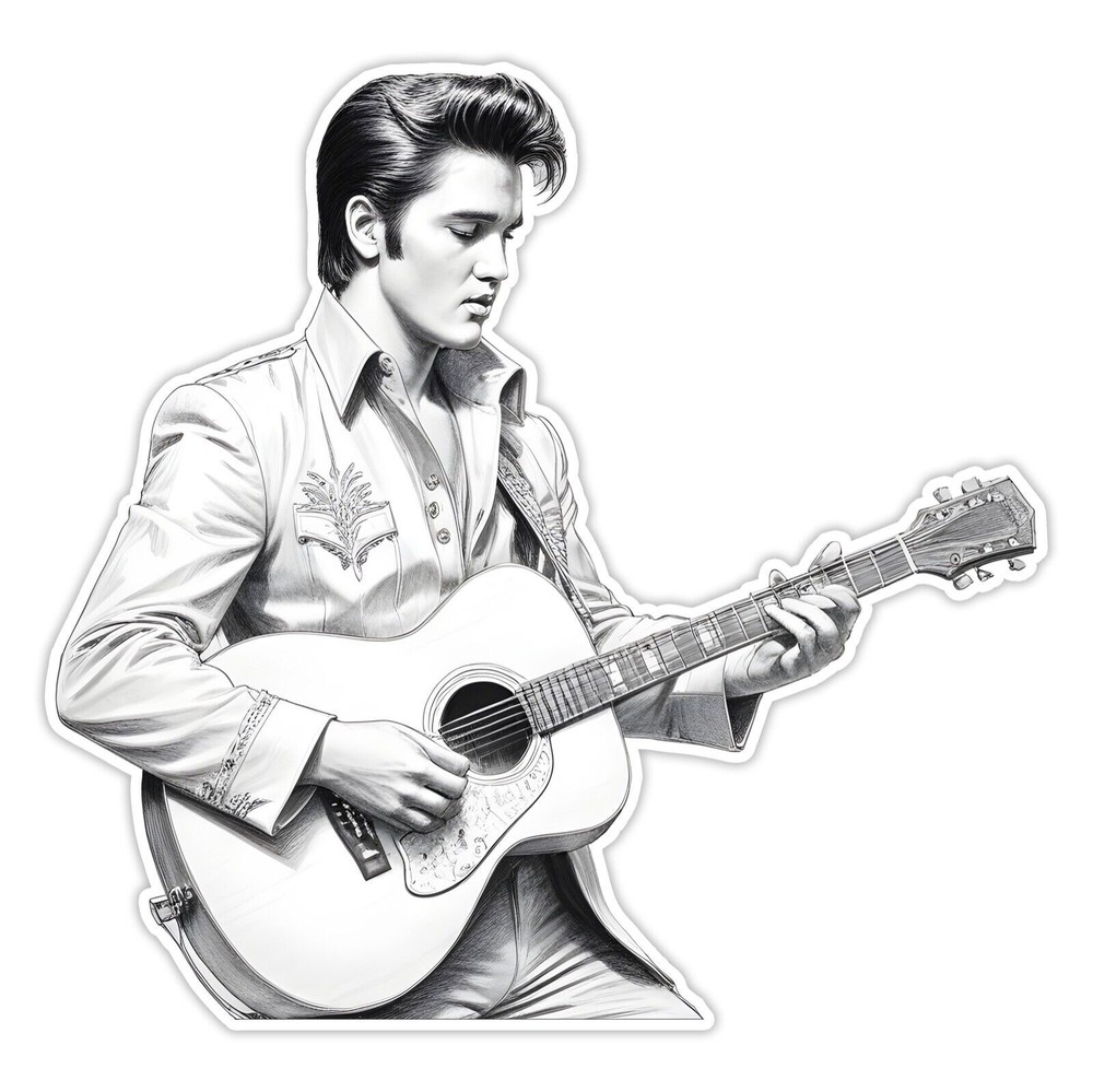 Elvis Presley Sticker Decal