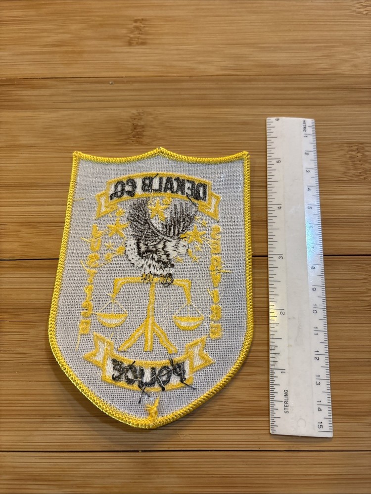 Dekalb County Georgia Police Patch