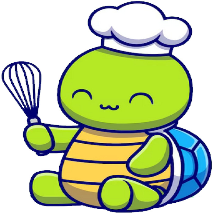 30 Custom Chef Turtle Personalized Address Labels