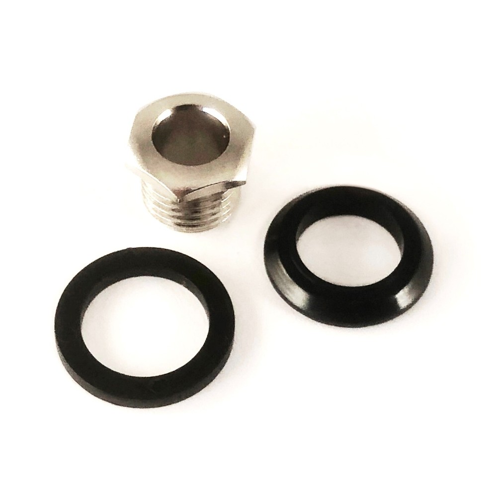 Electro-Harmonix Input Output Jack Replacement Nut & Collar Iron Lung Pedal