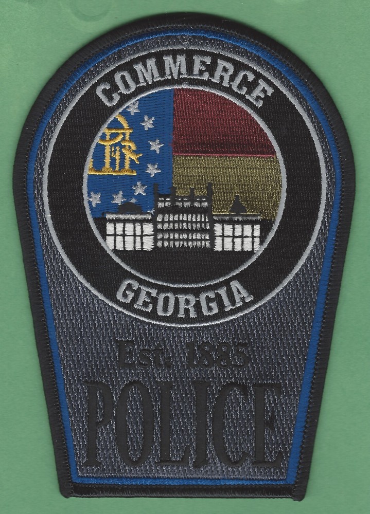 COMMERCE GEORGIA POLICE PATCH