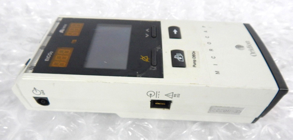 ORIDION MICROCAP HANDHELD CAPNOGRAPH S/N 668