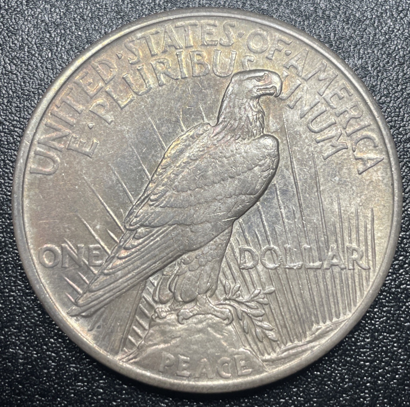 1921 Peace Silver Dollar $1 AU About Uncirculated Key Date
