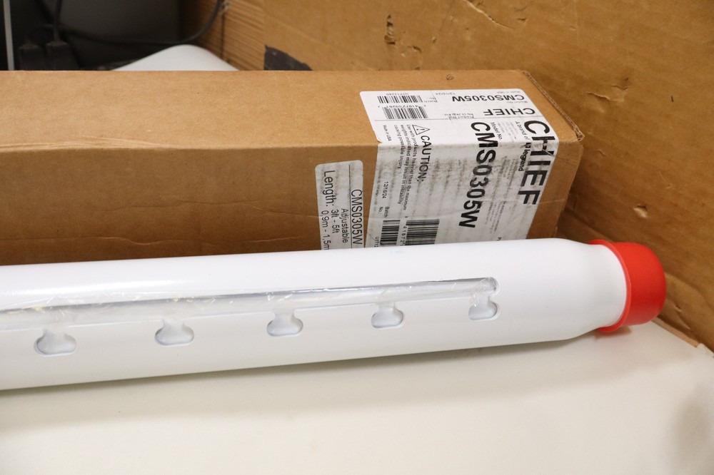 Chief CMS0305W Mount 3-5' Adjustable Extension Column White