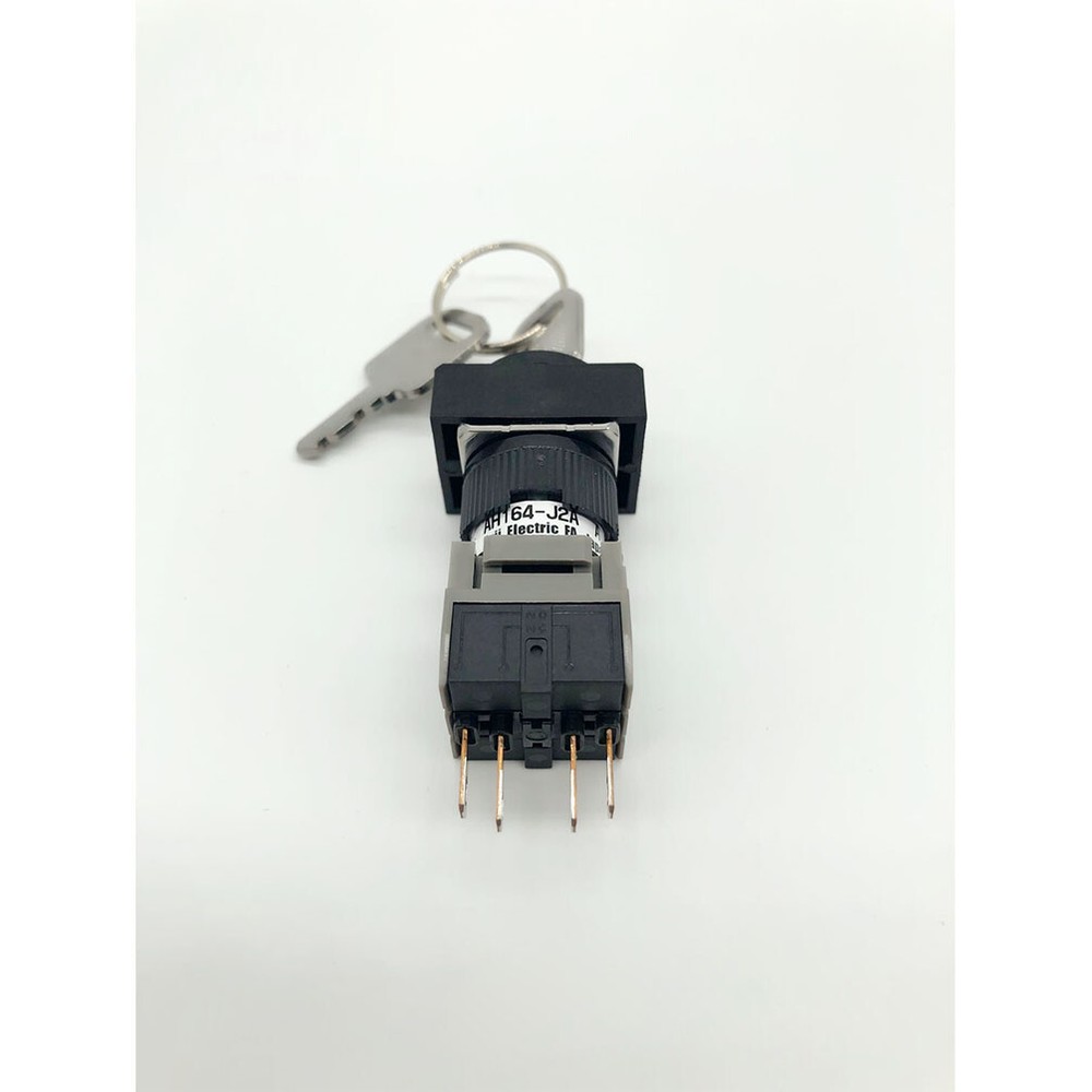 AH164-J2A11A Rectangular Key Switch 16MM