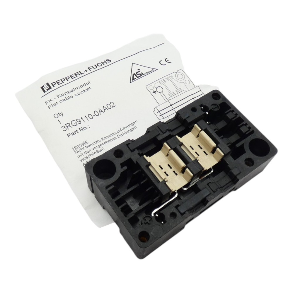 Pepperl + Fuchs 3RG9110-0AA02 FK - coupling module flat cable socket -unused-