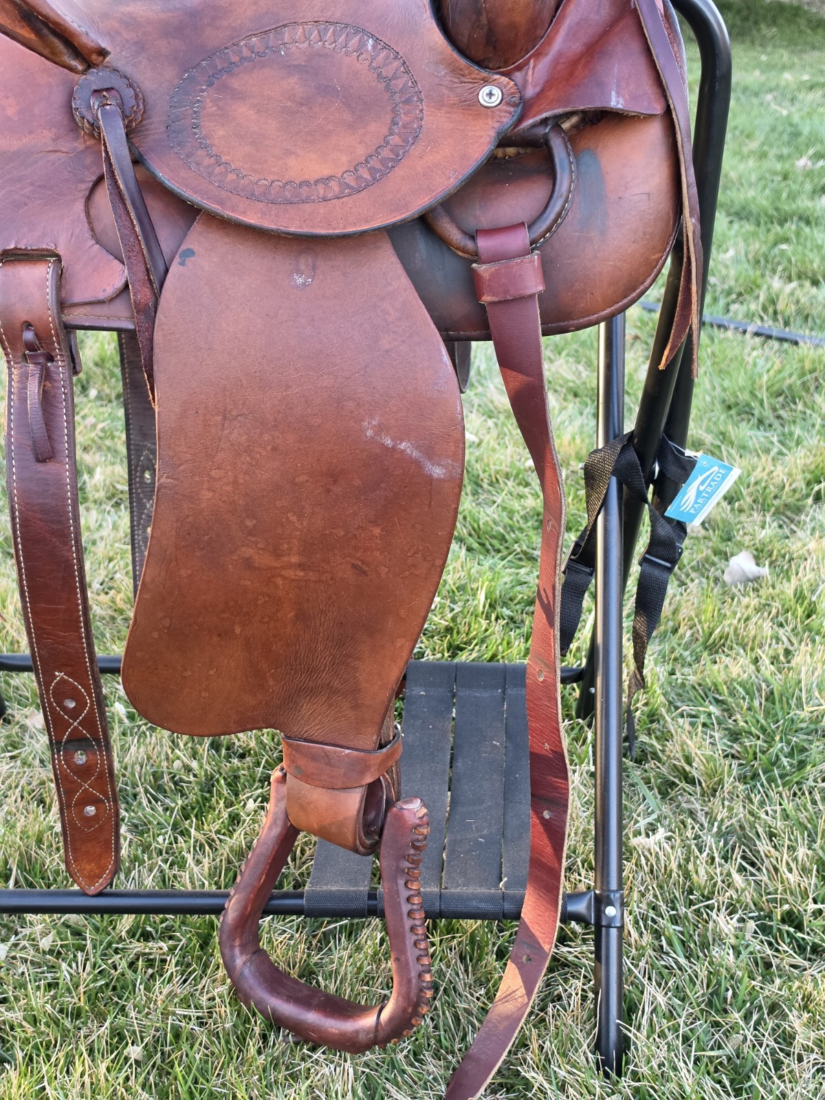 Vintage Roping/Ranch Saddle 14" Seat