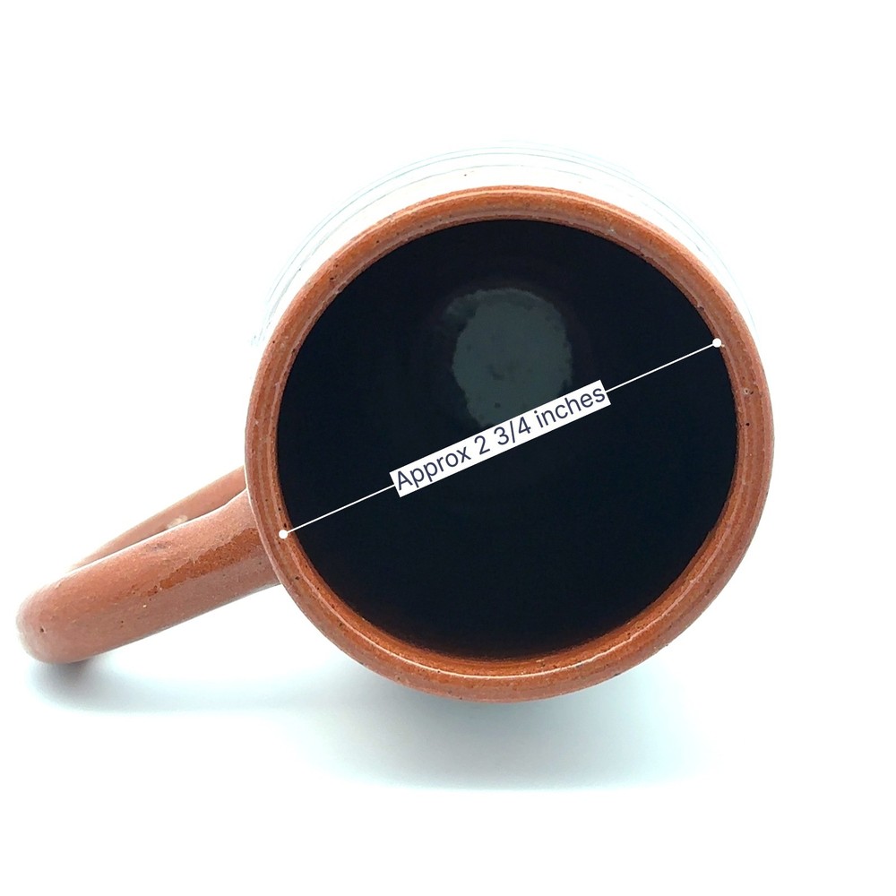 Panama Coffee Cup Pottery Hand-Painted