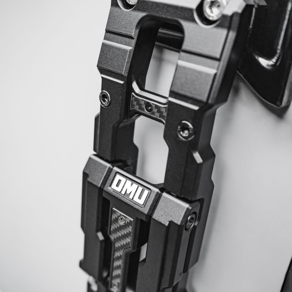 Foldable Carbon Fiber Door Hinge Step for 07-26 Jeep Wrangler JK JL Gladiator JT