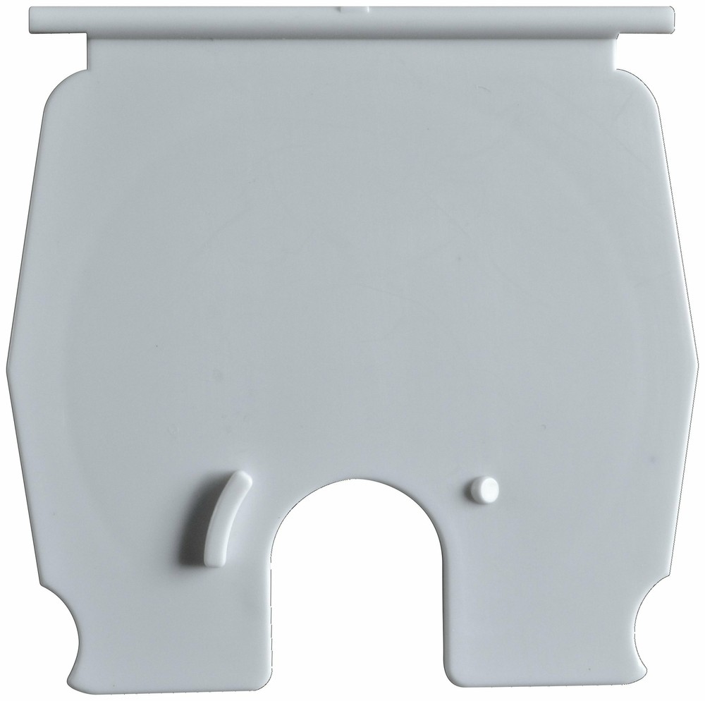 RV Designer White Collection B140 Basic Cable Hatch Flat Sided