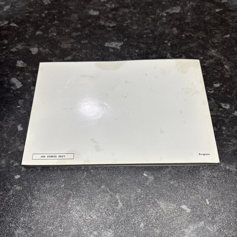 PEUGEOT PARTNER VAN Handbook