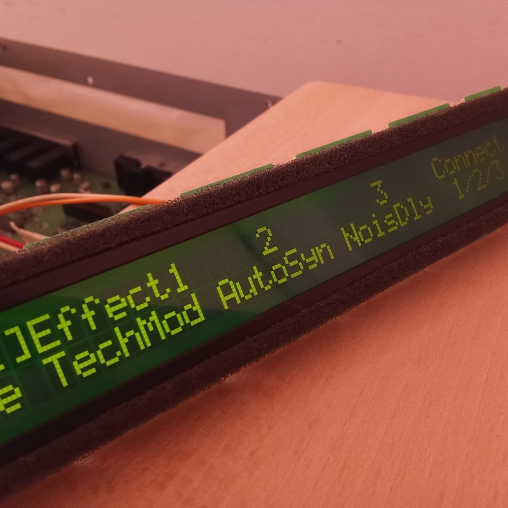 Yamaha A3000 - Original Display