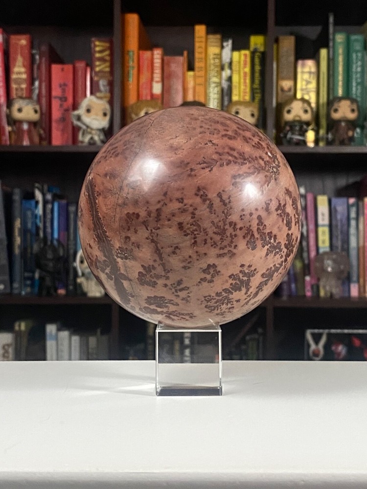 Large, Polished Chohua Jasper Sphere