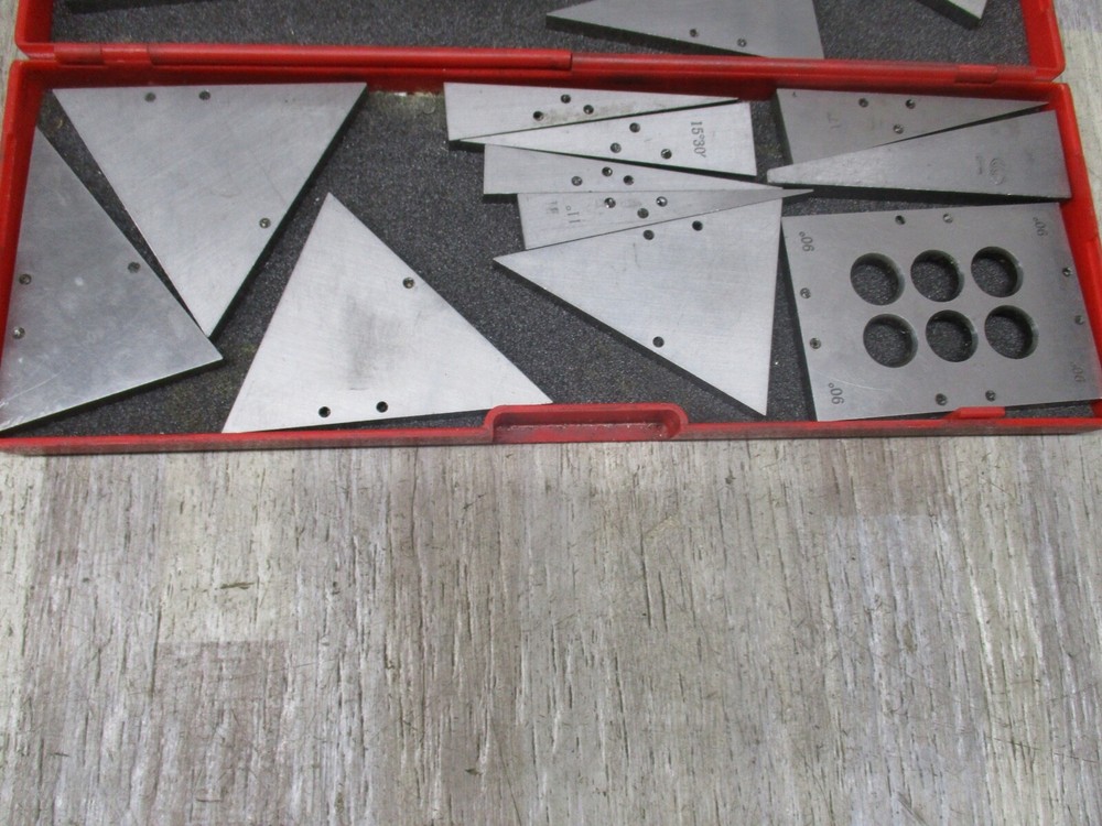 SPI Block & Angle Plate Set, Universal Combination 21PIECES NICE