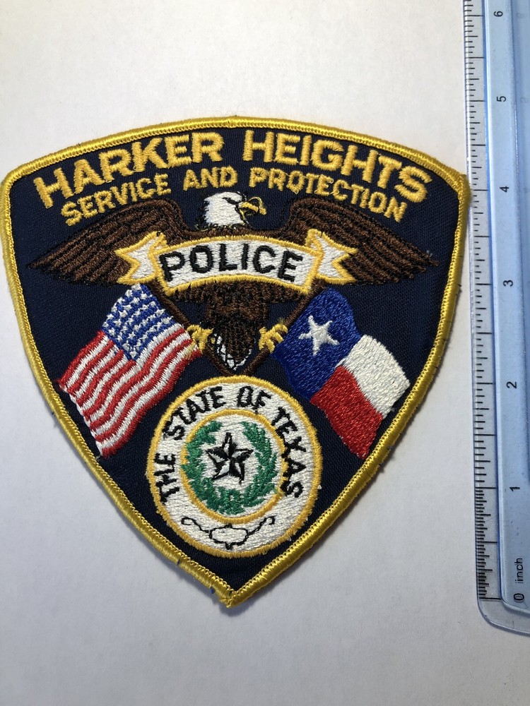 Harker Height Texas Police Patch