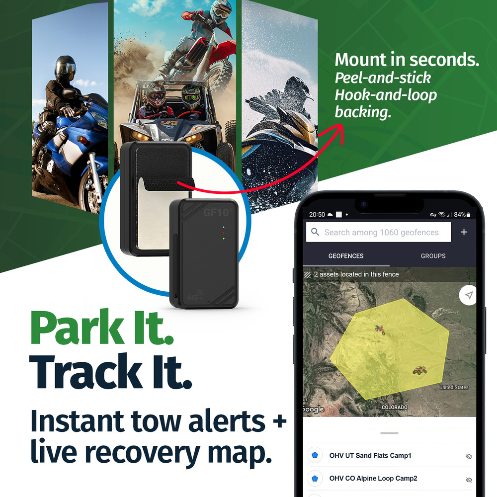 Keep your UTV Secure w/ GPS Realtime Tracking Device
