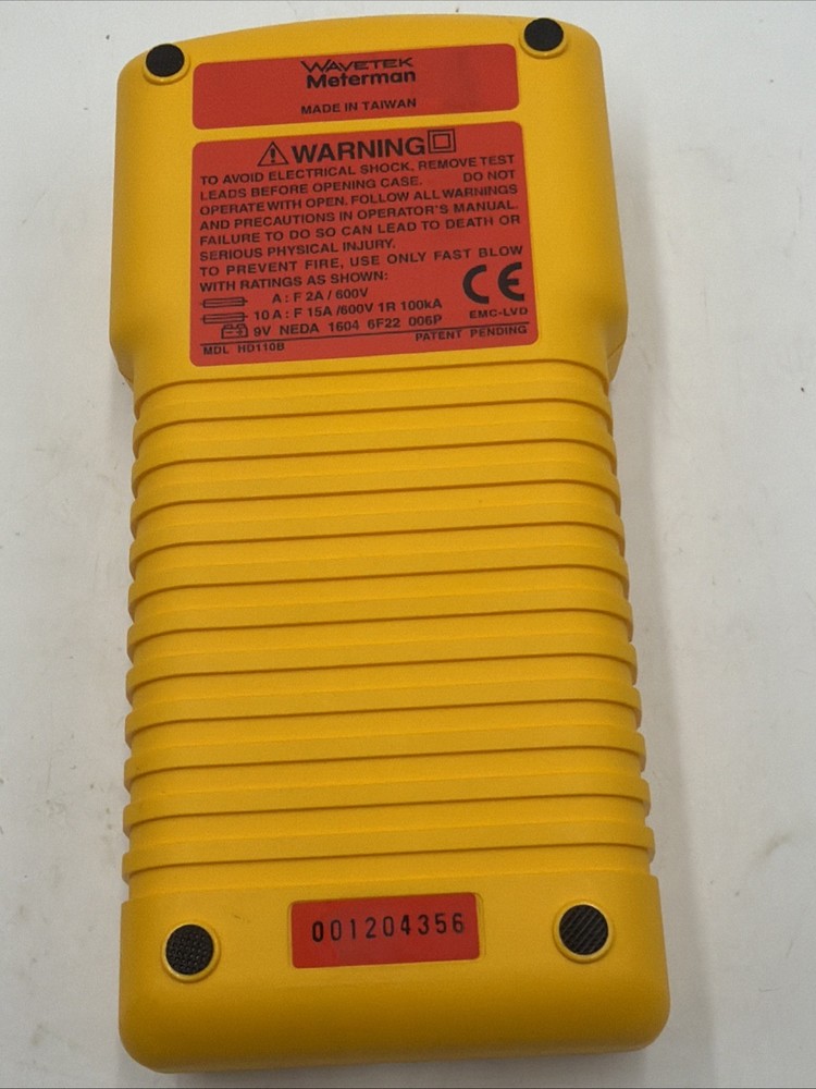 Wavetek Meterman HD110B