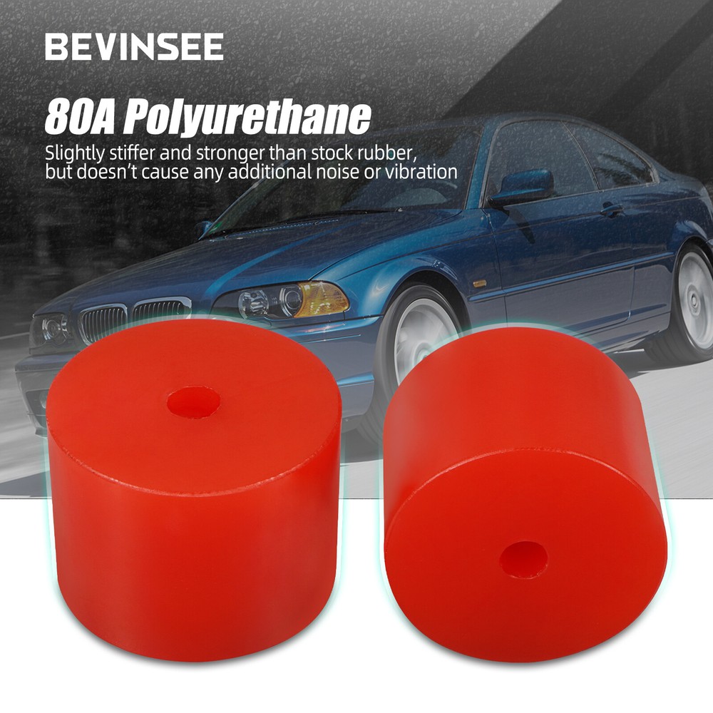 Polyurethane Poly Manual Transmission Mounts Sets 80A For BMW E36 E46 E88 E90 Z3