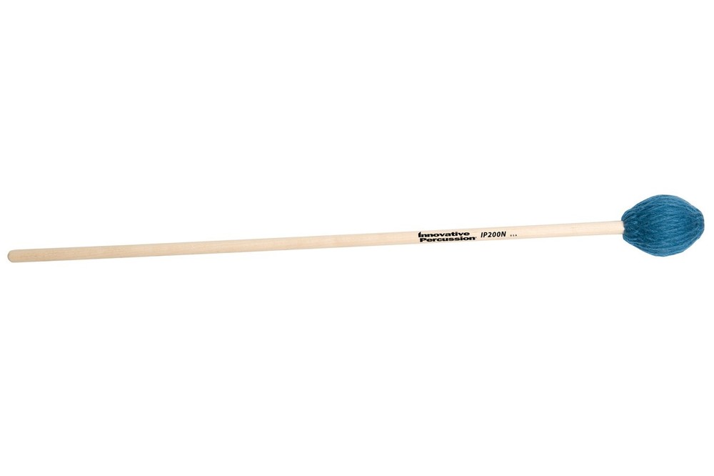 Innovative Percussion - IP200N - Medium Soft Marimba Mallets - Teal Yarn -