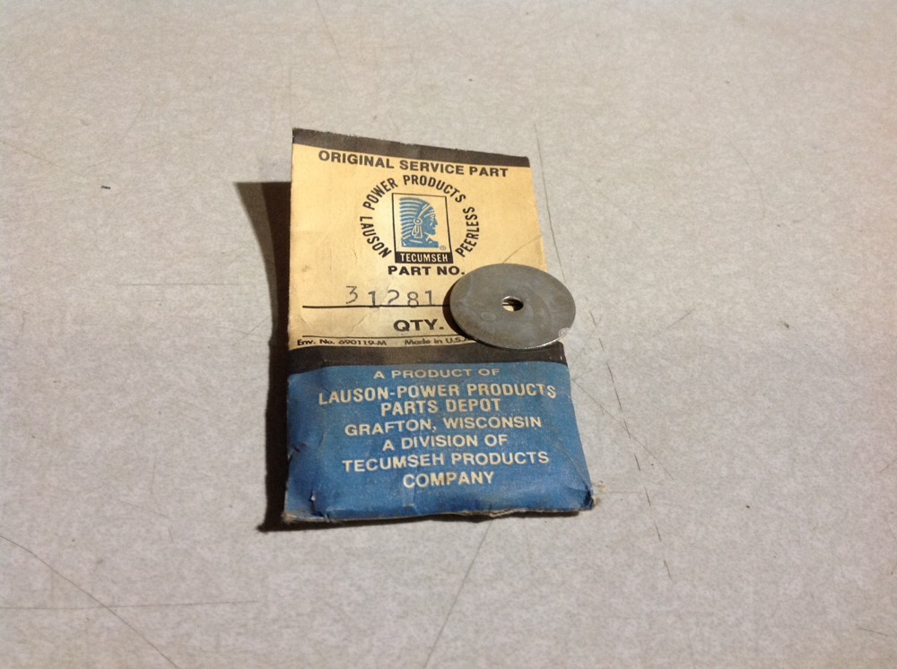(1) Tecumseh Part # 31281 Washer