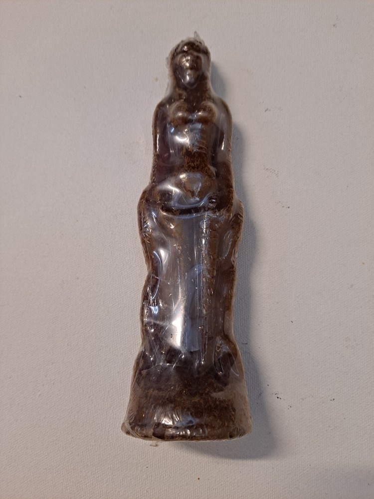 75x2x2 Brown Female Figurine Spell Candle