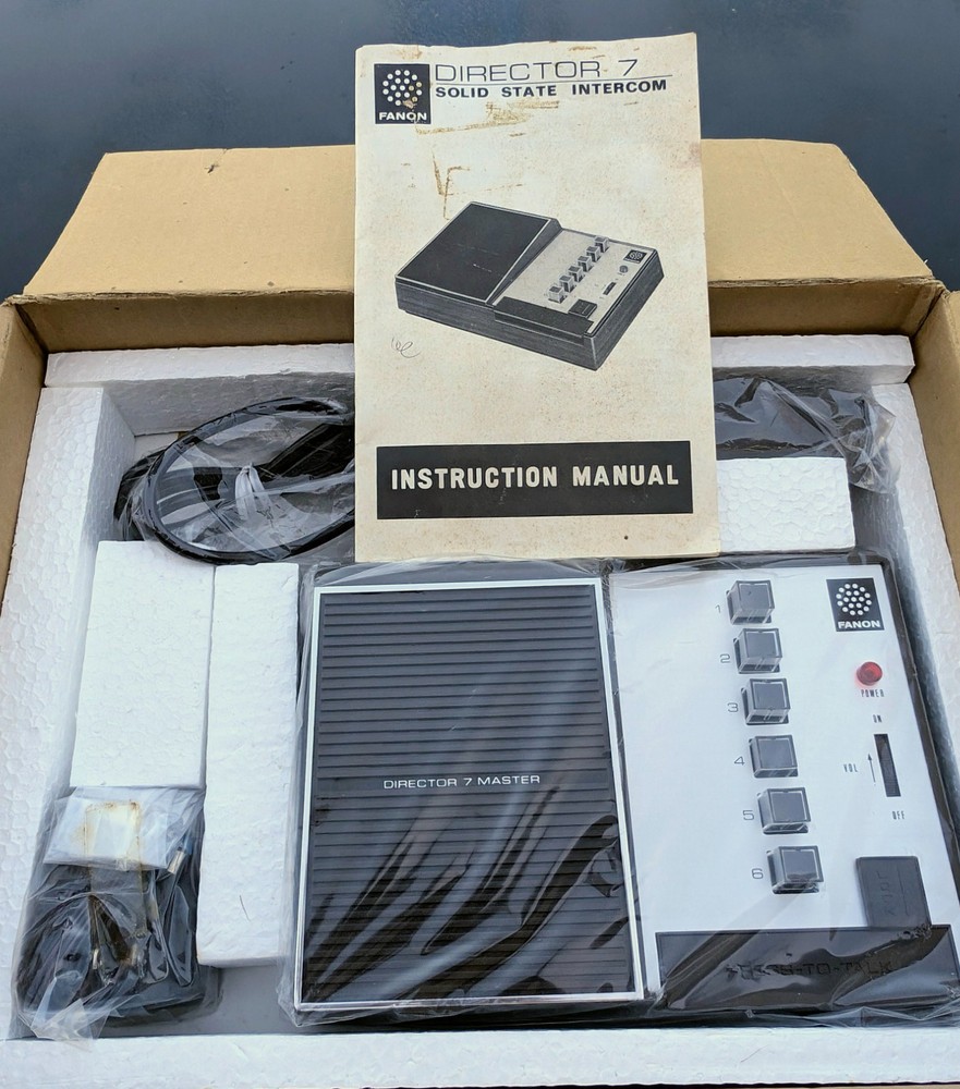 New Fanon Director 7 Master Solid State Intercom