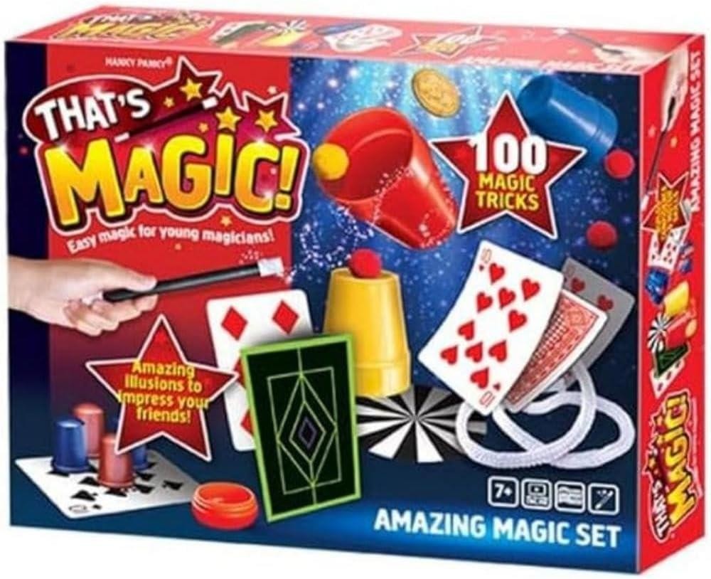 That's Magic Amazing Magic Set 100 Tricks Magic Props and Instructions