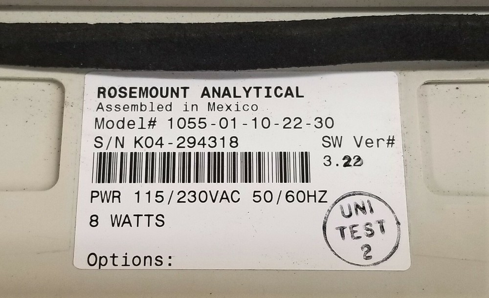 Rosemount SoluComp II Ozone Analyzer
