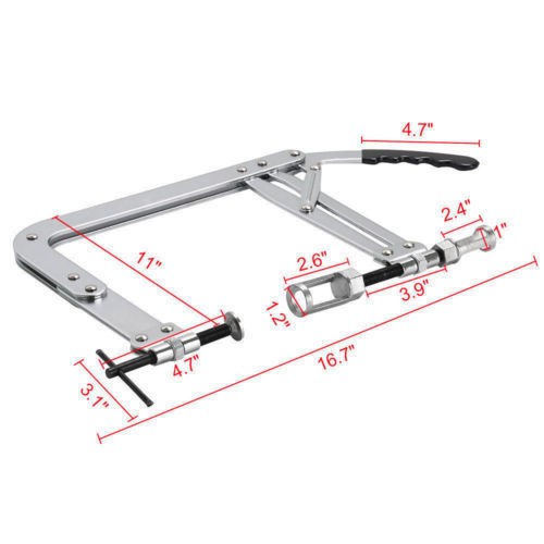 16.7" Adjustable Valve Spring Compressor Universal Automotive Engine Repair Tool