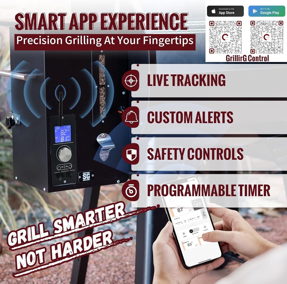 Camp Chef Gen 2 Modified BBQ Grill Kit - Includes WiFi Controller