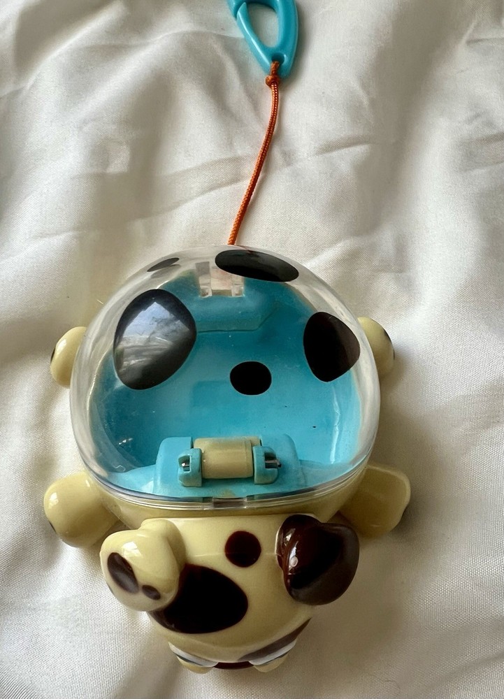 Micropets Electronic Interactive Pull-Back Dog Toy with Brown Spots