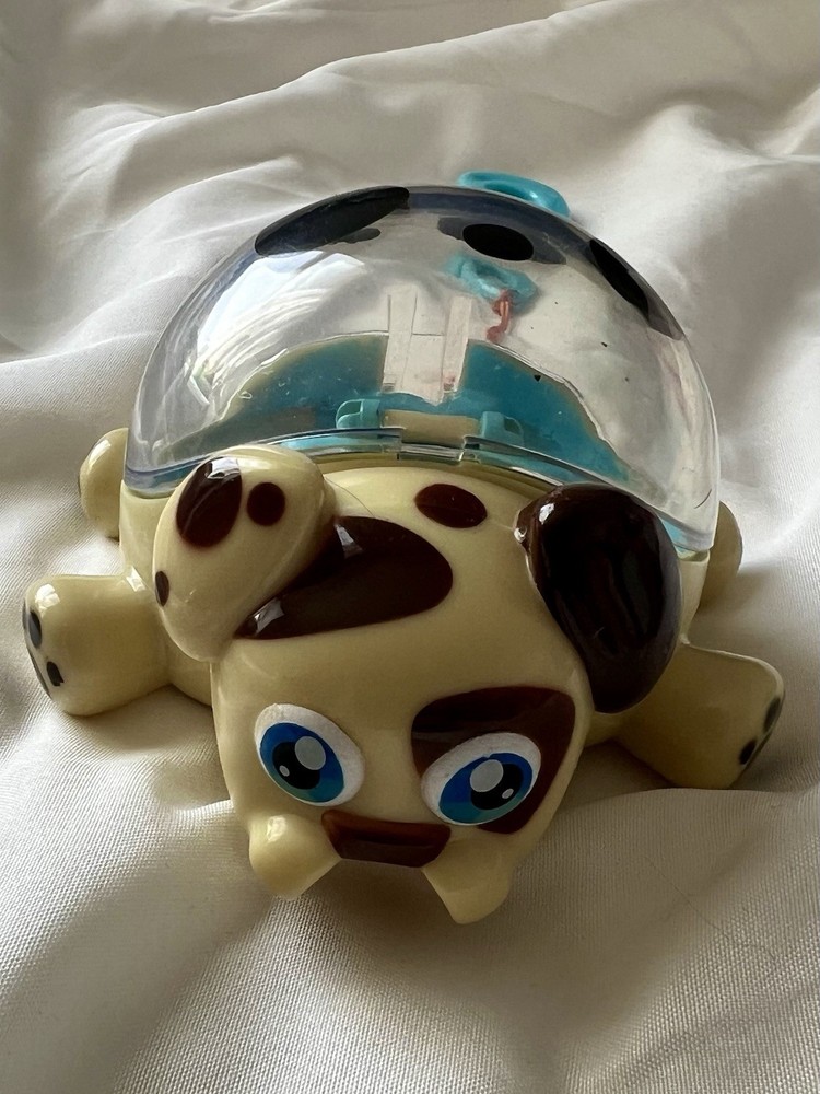 Micropets Electronic Interactive Pull-Back Dog Toy with Brown Spots