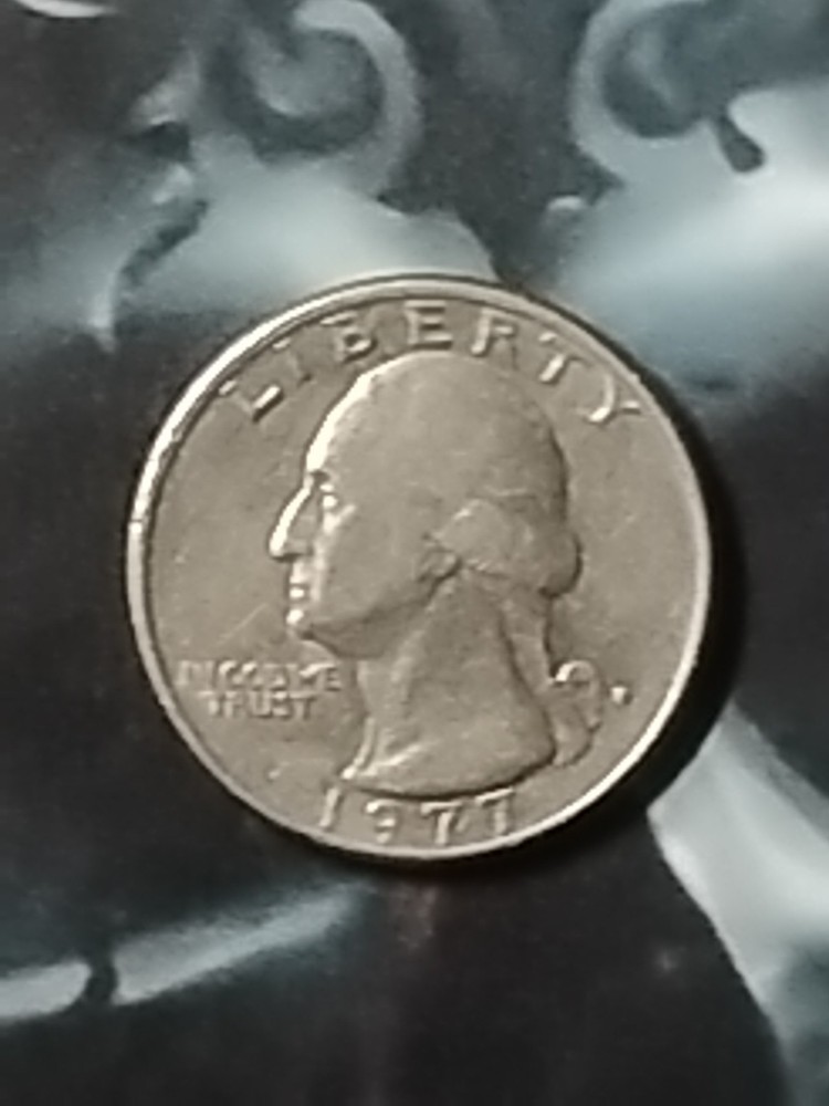 1977-D Liberty Quarter With Multiple Errors