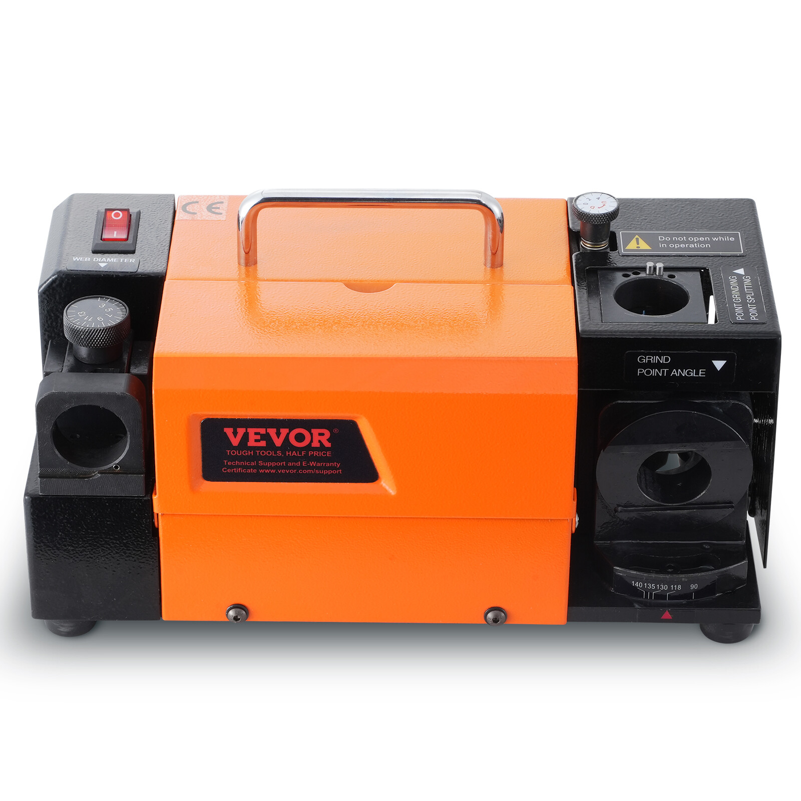 VEVOR MR-13B Drill Bits Sharpener 3-13mm Bits Grinder Sharpener with 11 Collets