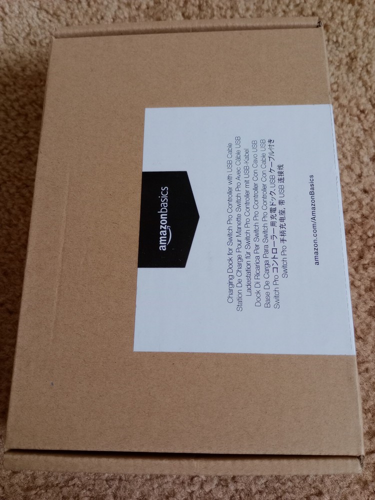 AmazonBasics Charging Dock for Nintendo Switch Pro Controller with USB Cable