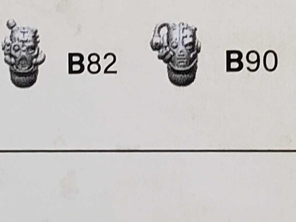 40k Adeptus Mechanicus Bits Battleclade Servitor Targeter Bionic Head #8290