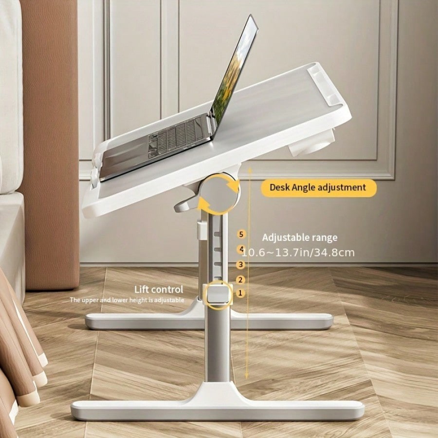Adjustable Height And Angle Folding Desk, Home Office Computer Desk-FGQA
