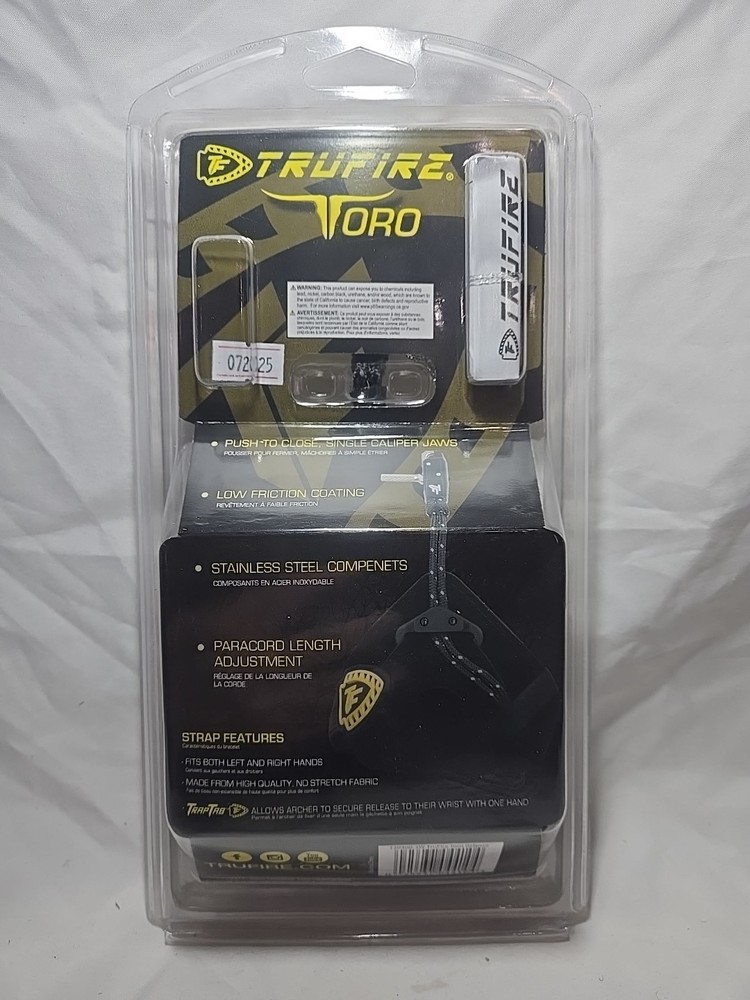 Truefire Toro Wrist Strap Compound Bow Release for Left/Right Hand