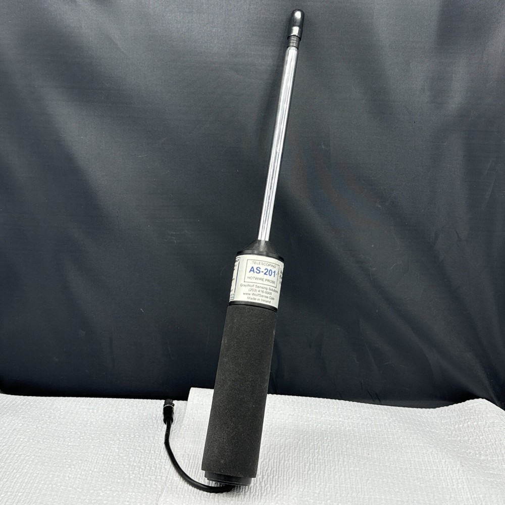 Gray Wolf Telescoping AS-201 Hotwire Probe Airspeed Temperature Volume Flow